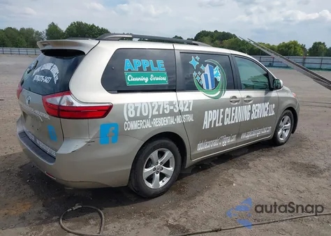 2015 Toyota Sienna Le 8 Passenger from USA, damaged, VIN 5TDKK3DC5FS568890